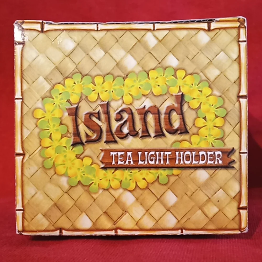 Tea Light Candle Lamp. PINEAPPLE Ceramic Holder. By Island Heritage 2007. - Picture 12 of 14